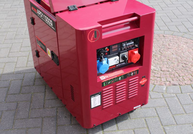 Ai Power 9 kVA Diesel APD11000Q ADEMAX Edition 230 & 400 V cu cutie ATS GRATUIT - imagine 2
