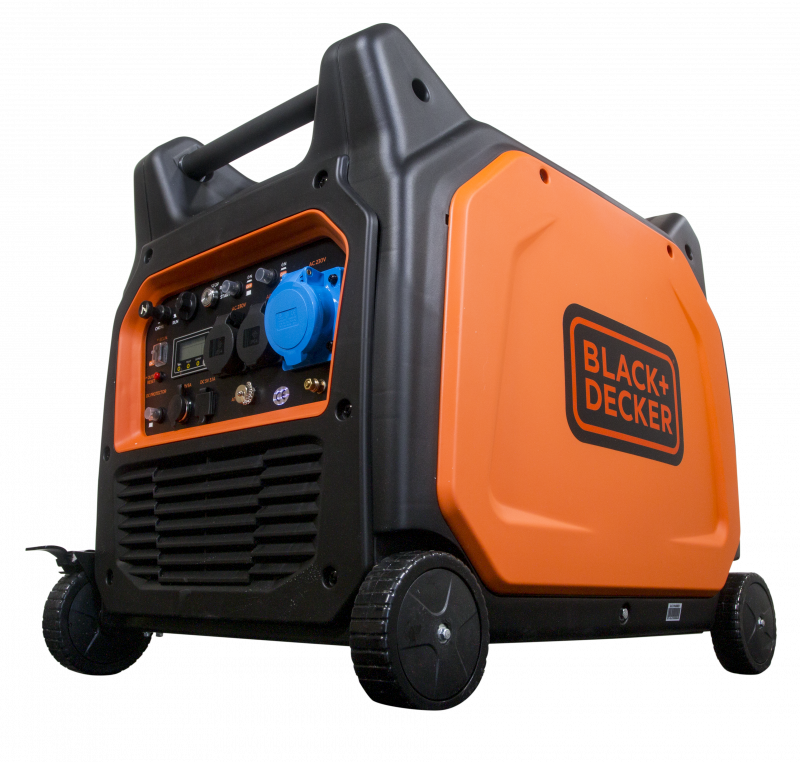 Black + Decker Generator Inverter Benzina 6500 Watt BXGNi6500E