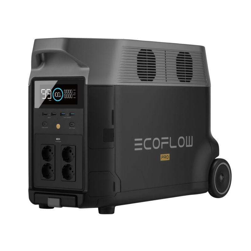 CENTRALĂ ELECTRICĂ PORTABILĂ ECOFLOW DELTA PRO [ 3600Wh / 3600W ] - VERSIUNE UE